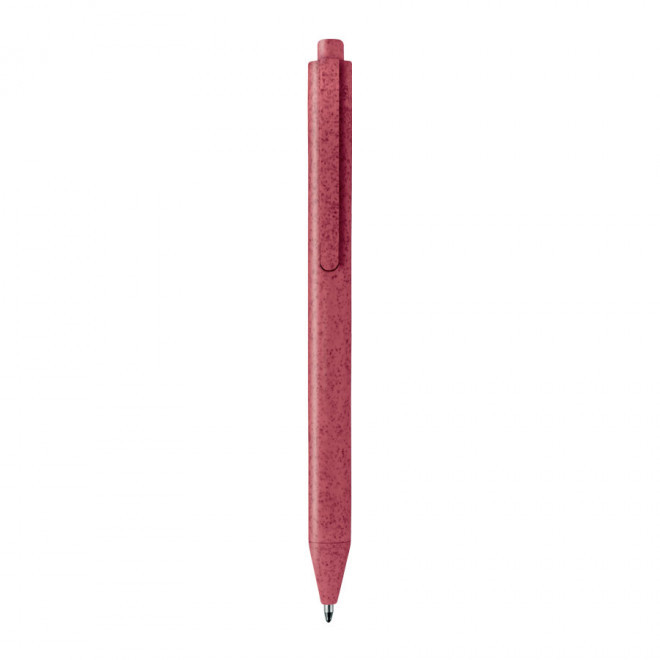 STYLO PERSONNALISABLE 'STRAW' - rouge lie de vin