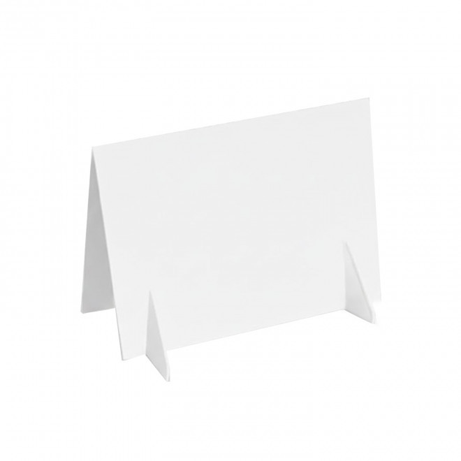 CHEVALET RIGIDE PERSONNALISABLE 'INFO DOUBLE' - A5 paysage