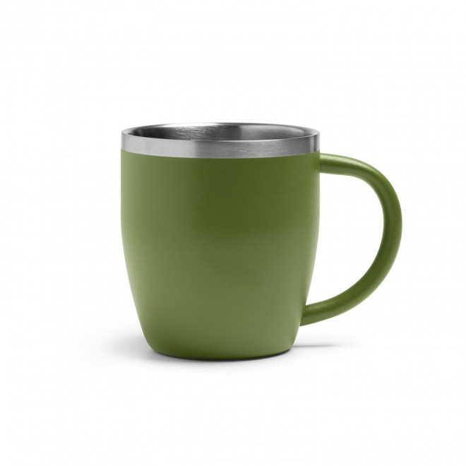 MUG PERSONNALISABLE ACIER DOUBLE PAROI 300ML 'RITOC' - vert