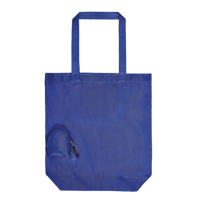 SAC SHOPPING PLIABLE PUBLICITAIRE 'MAIA' - bleu royal