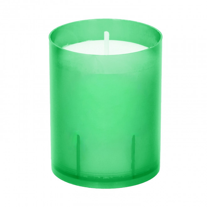 BOUGIE POT EN AMIDON DE MAIS 'MAISBOU' - vert