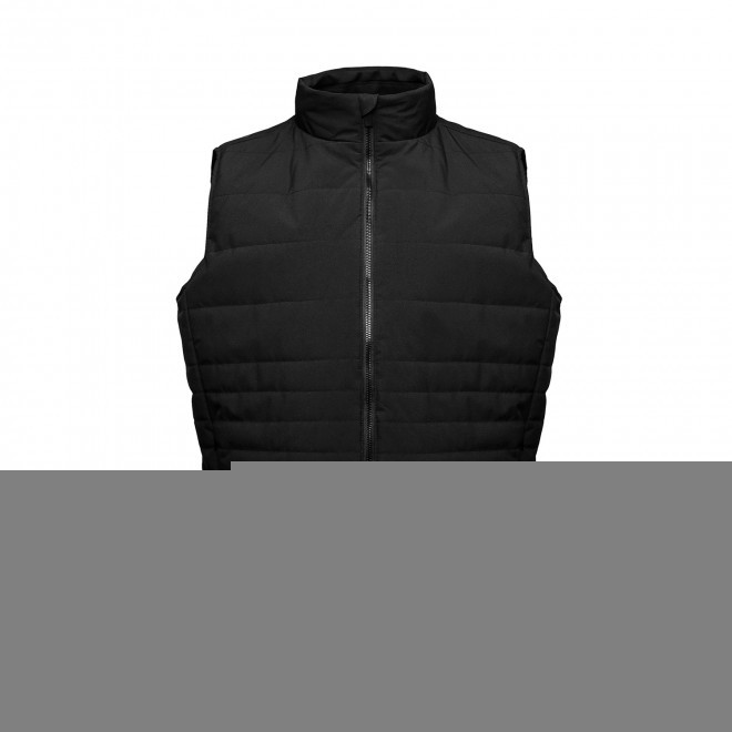 DOUDOUNE SANS MANCHE MIXTE PERSONNALISABLE 'PRIME CLASSY' - noir