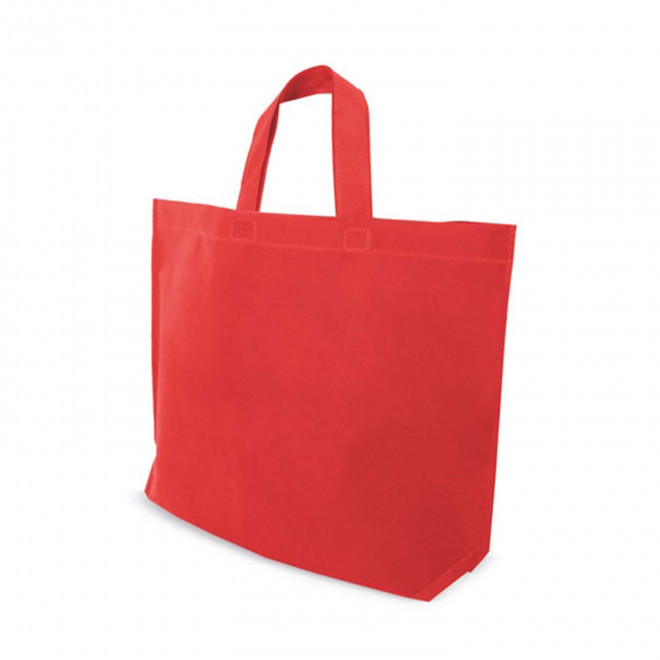 CABAS NON TISSE PERSONNALISABLE 'CORVASO' - rouge