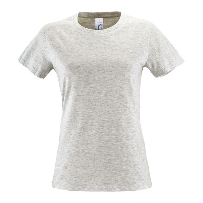 TEE-SHIRT PUBLICITAIRE FEMME 'REGENT' 150 GR/M² - blanc chiné