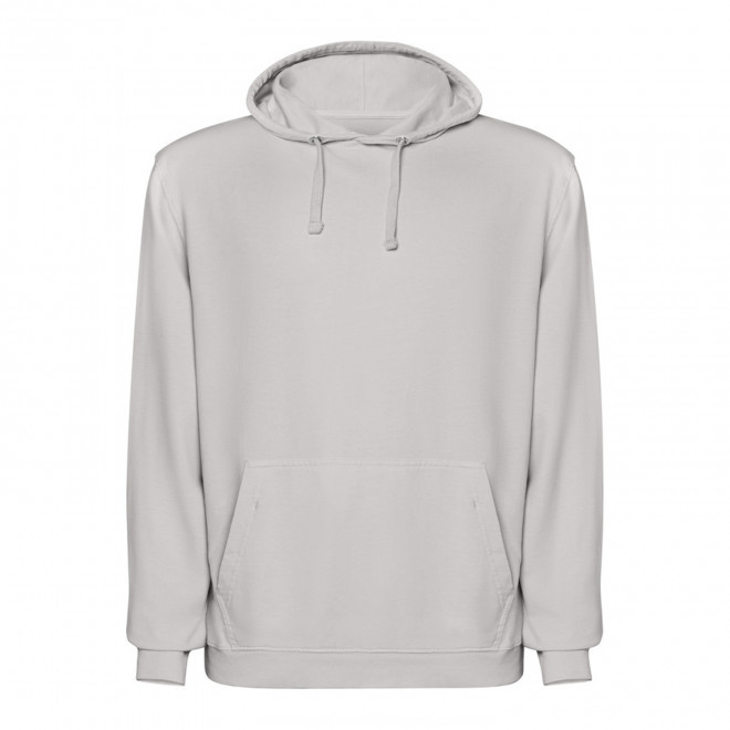 SWEAT A CAPUCHE MIXTE PERSONNALISABLE 'KENIA' - gris clair