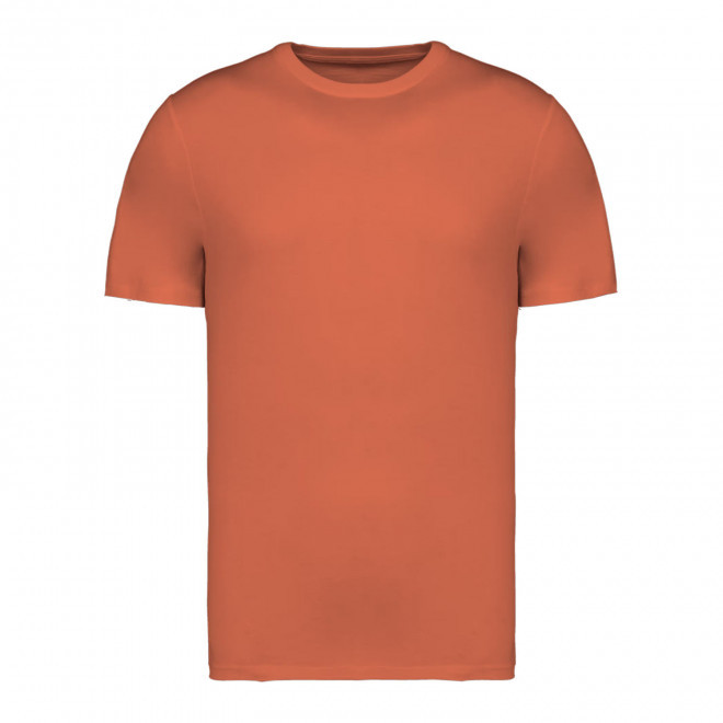 TEE-SHIRT MIXTE PERSONNALISABLE 180G COULEUR 'LIGNAGE' - rouge brique