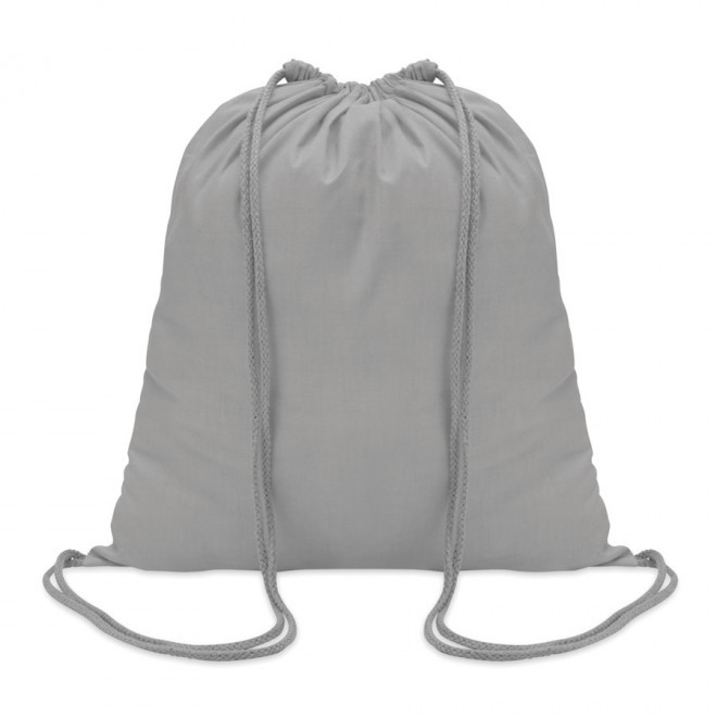 SAC À DOS PUBLICITAIRE EN COTON 'RHIDA COULEUR' 100 GR/M² - gris