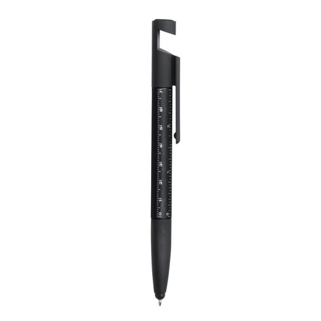 STYLO/STYLET PERSONNALISABLE MULTIFONCTION 'RUVI' - noir