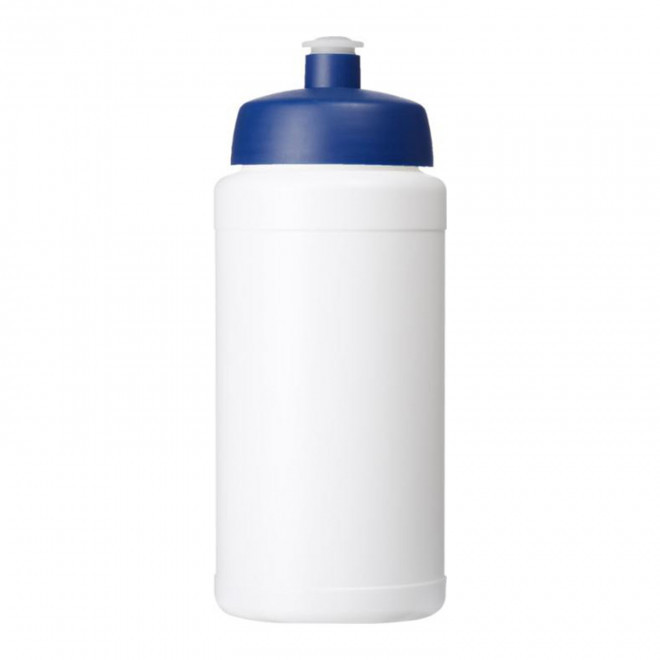 GOURDE SPORT 500ML PERSONNALISABLE 'ULTRARUN' - blanc/bleu