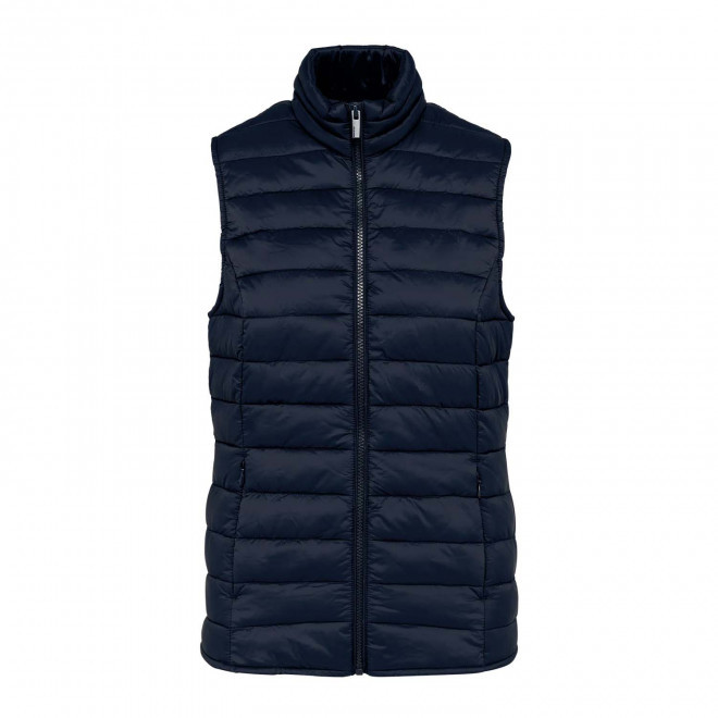 BODYWARMER FEMME PERSONNALISABLE 'INTERVALLE' - bleu marine
