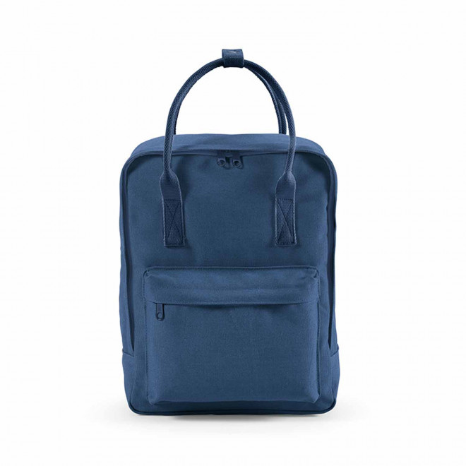 SAC A DOS TOILE RECYCLEE PERSONNALISABLE 'MASTAL' - bleu