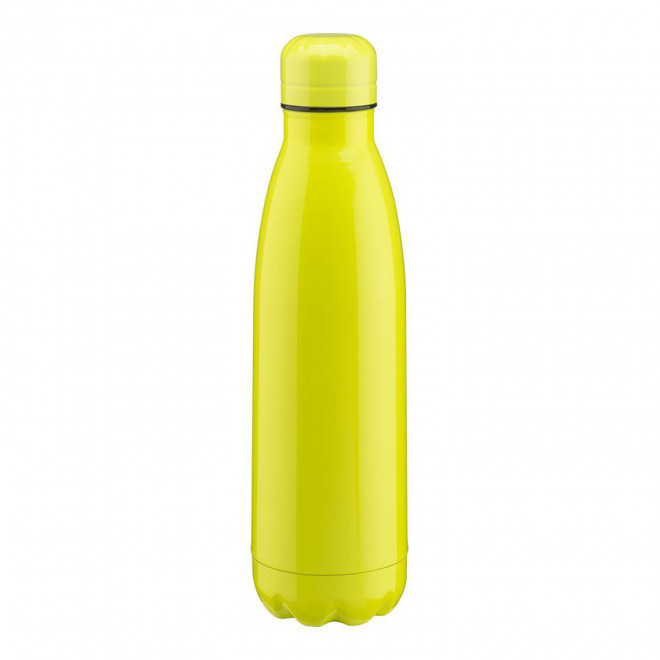 BOUTEILLE ISOTHERME 500 ML PERSONNALISABLE 'ASTRIO FLUO' - jaune