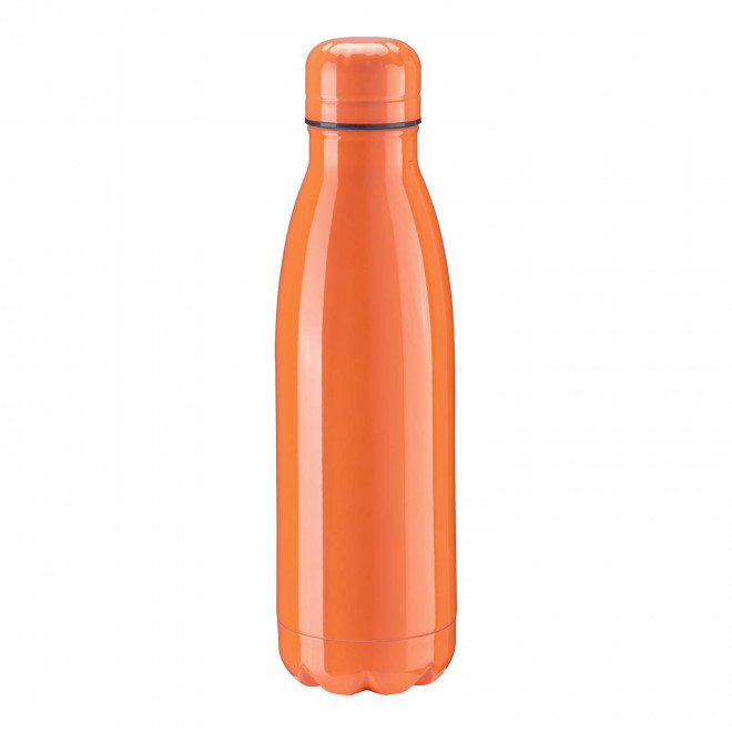 BOUTEILLE ISOTHERME 500 ML PERSONNALISABLE 'ASTRIO FLUO' - orange