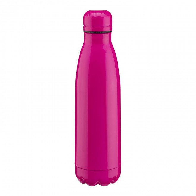 BOUTEILLE ISOTHERME 500 ML PERSONNALISABLE 'ASTRIO FLUO' - fuchsia