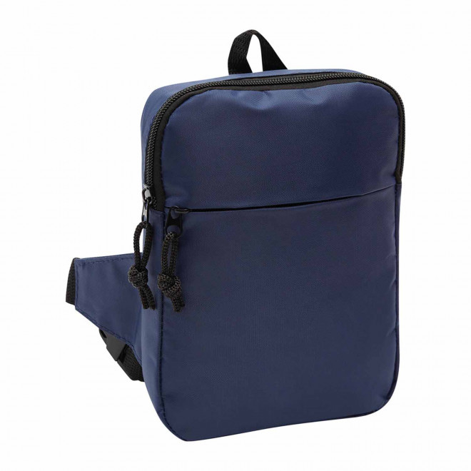 SAC BANDOULIERE PERSONNALISABLE 'TREKLYS' - bleu
