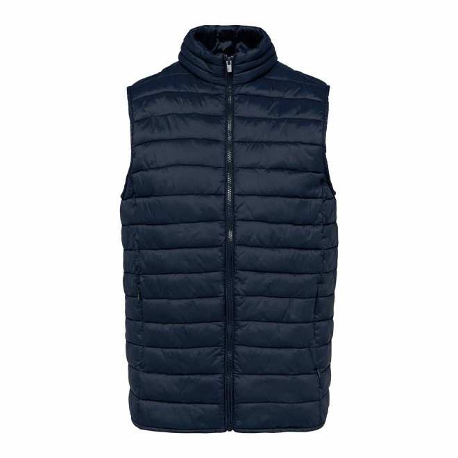 BODYWARMER HOMME PERSONNALISABLE 'INTERVALLE' - bleu marine