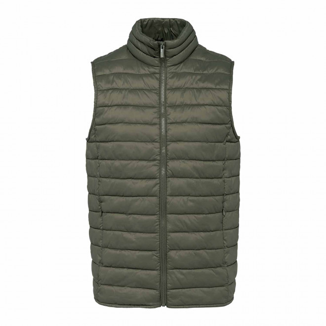 BODYWARMER HOMME PERSONNALISABLE 'INTERVALLE' - kaki