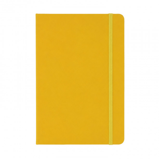 CARNET A5 EN PU PERSONNALISABLE 'TOMASO LIGNE' - champagne