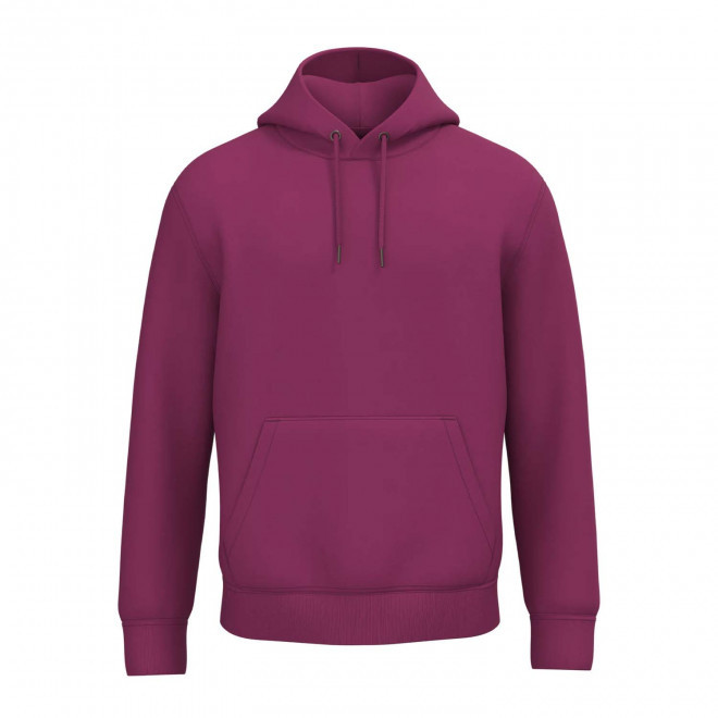 SWEAT-SHIRT MIXTE CAPUCHE PERSONNALISABLE 'NATIF' - fuchsia
