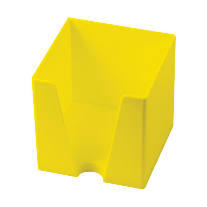 SUPPORT BLOC PAPIER PUBLICITAIRE 'KUALA' - jaune opaque