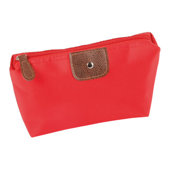 TROUSSE DE TOILETTE PERSONNALISÉE 'ANAIS' - rouge