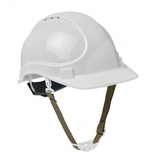 CASQUE DE SECURITE PERSONNALISABLE 'HELMO' - blanc