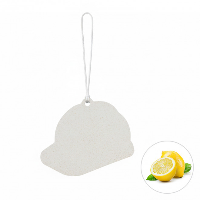 DESODORISANT VOITURE PERSONNALISABLE 'KENDO CASQUE' - citron