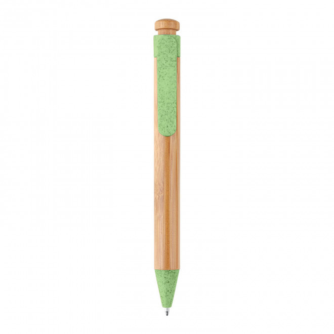 STYLO EN BAMBOU PERSONNALISABLE 'FARGESIA' - vert