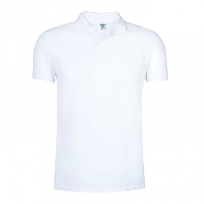POLO HOMME PERSONNALISABLE BLANC 'TERIM 180' - blanc