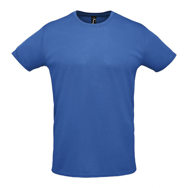 TEE-SHIRT DE SPORT RESPIRANT MIXTE PUBLICITAIRE 'SPRINT' - bleu royal