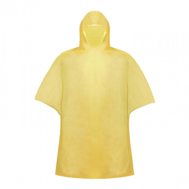 PONCHO MIXTE PERSONNALISABLE 'MONTELLA' - jaune