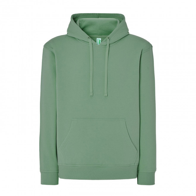 SWEAT-SHIRT MIXTE CAPUCHE JHK PERSONNALISABLE 'CORE 290' - aloe vera
