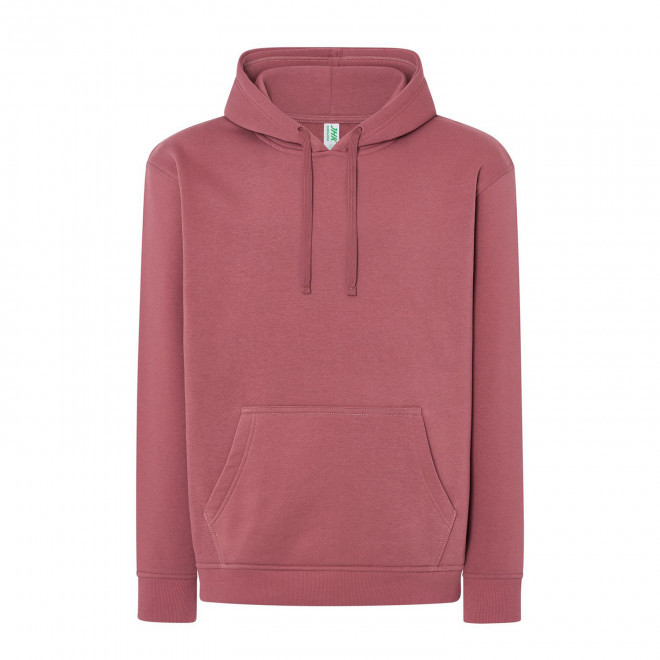 SWEAT-SHIRT MIXTE CAPUCHE JHK PERSONNALISABLE 'CORE 290' - rouge framboise
