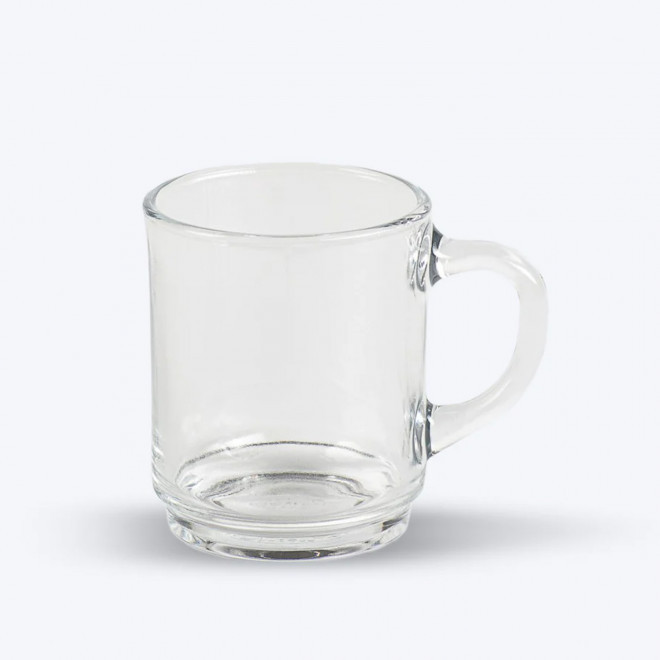 MUG PUBLICITAIRE EN VERRE DURALEX 26CL 'VERSAILLES' - transparent