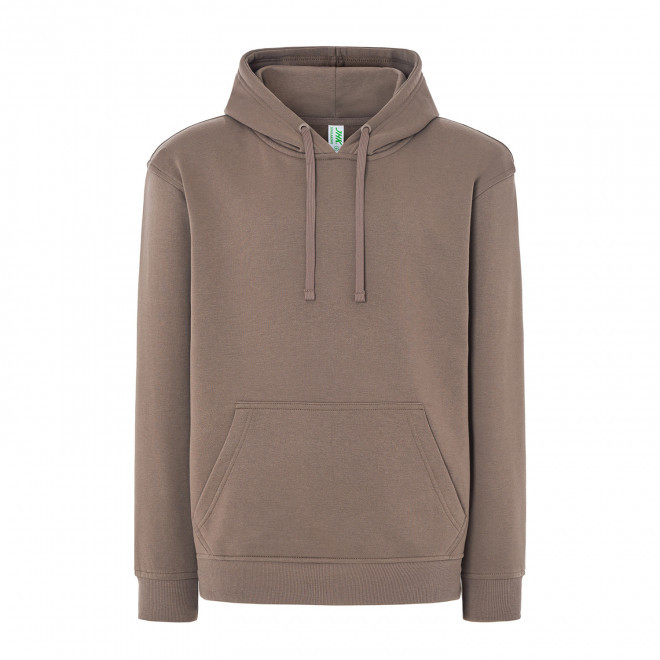 SWEAT-SHIRT MIXTE CAPUCHE JHK PERSONNALISABLE 'CORE 290' - marron