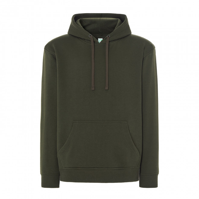 SWEAT-SHIRT MIXTE CAPUCHE JHK PERSONNALISABLE 'CORE 290' - vert forêt