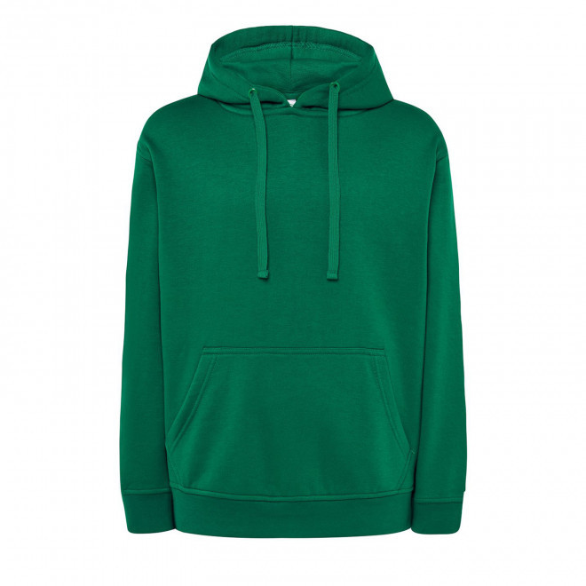 SWEAT-SHIRT MIXTE CAPUCHE JHK PERSONNALISABLE 'CORE 290' - vert foncé