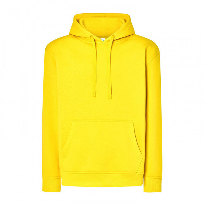 SWEAT-SHIRT MIXTE CAPUCHE JHK PERSONNALISABLE 'CORE 290' - jaune