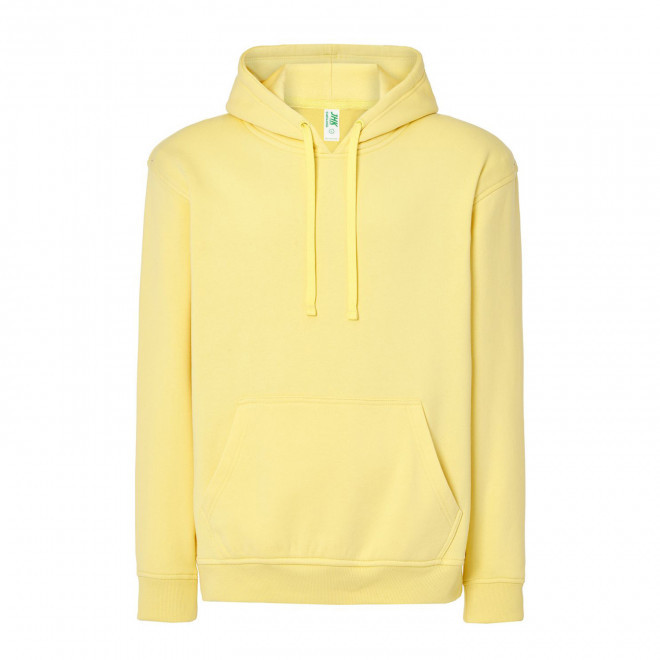 SWEAT-SHIRT MIXTE CAPUCHE JHK PERSONNALISABLE 'CORE 290' - jaune pastel