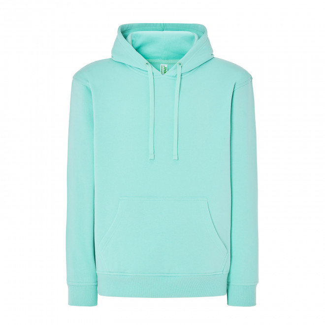 SWEAT-SHIRT MIXTE CAPUCHE JHK PERSONNALISABLE 'CORE 290' - vert menthe