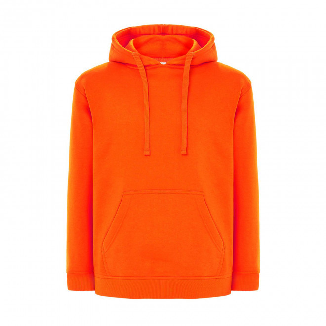 SWEAT-SHIRT MIXTE CAPUCHE JHK PERSONNALISABLE 'CORE 290' - orange fluo