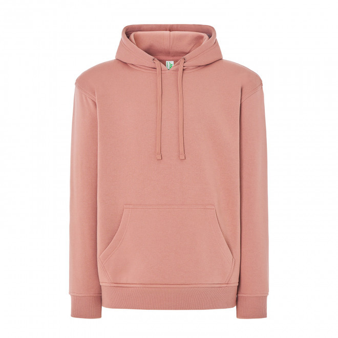 SWEAT-SHIRT MIXTE CAPUCHE JHK PERSONNALISABLE 'CORE 290' - vieux rose