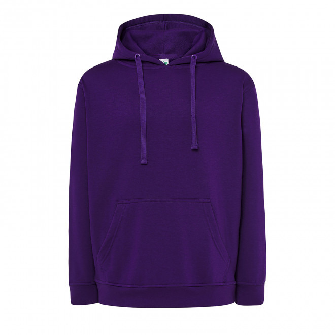 SWEAT-SHIRT MIXTE CAPUCHE JHK PERSONNALISABLE 'CORE 290' - violet foncé