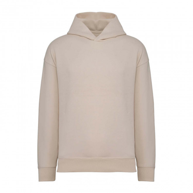 SWEAT-SHIRT PERSONNALISABLE MIXTE OVERSIZE 'OBEBI SPIRIT' - écru