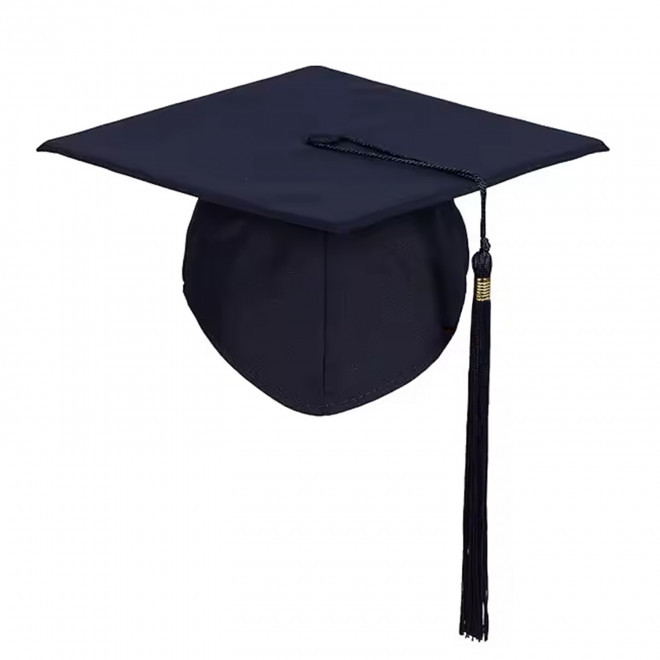 CHAPEAU DE DIPLOMATION PERSONNALISE 'MASTER II' - bleu marine