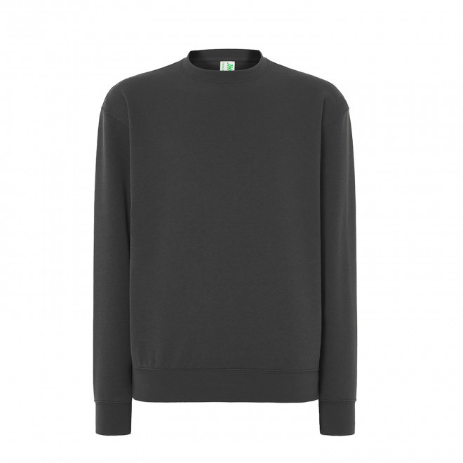 SWEAT-SHIRT MIXTE COL ROND JHK PERSONNALISABLE 'CORE 290' - crème