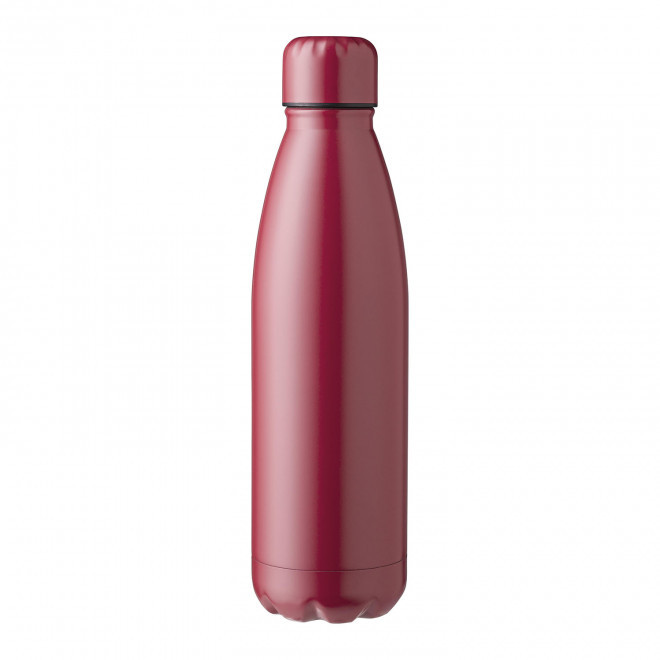 BOUTEILLE ISOTHERME 500ML PERSONNALISABLE 'MATERA MAT' - bordeaux