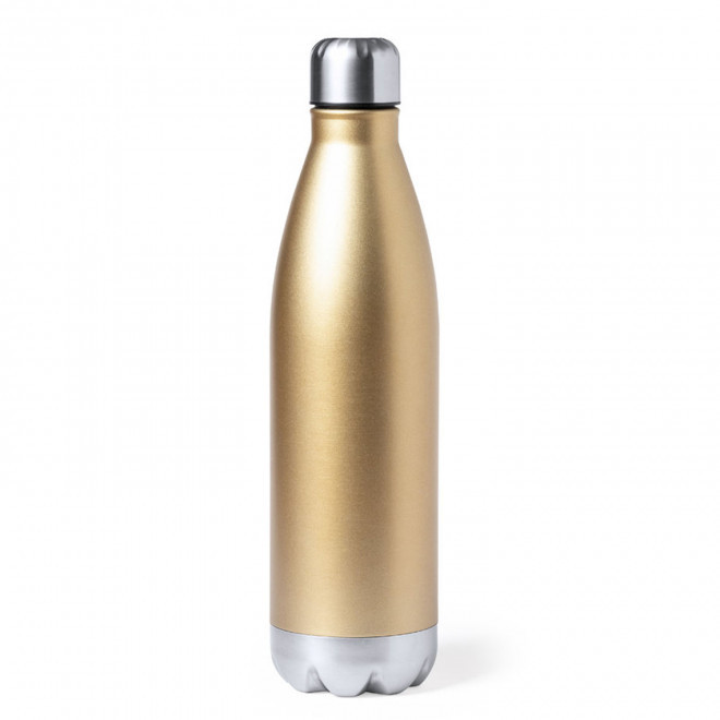 BOUTEILLE ISOTHERME 750 ML PERSONNALISABLE 'SVLANA' - doré
