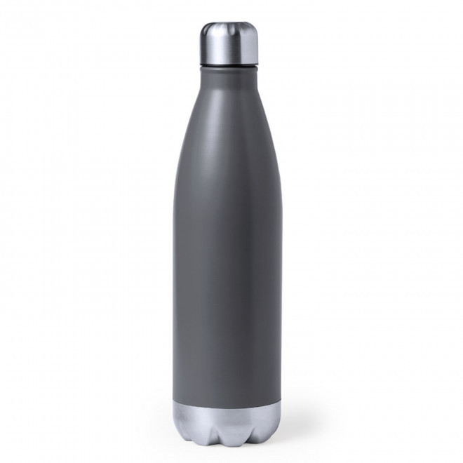 BOUTEILLE ISOTHERME 750 ML PERSONNALISABLE 'SVLANA' - gris