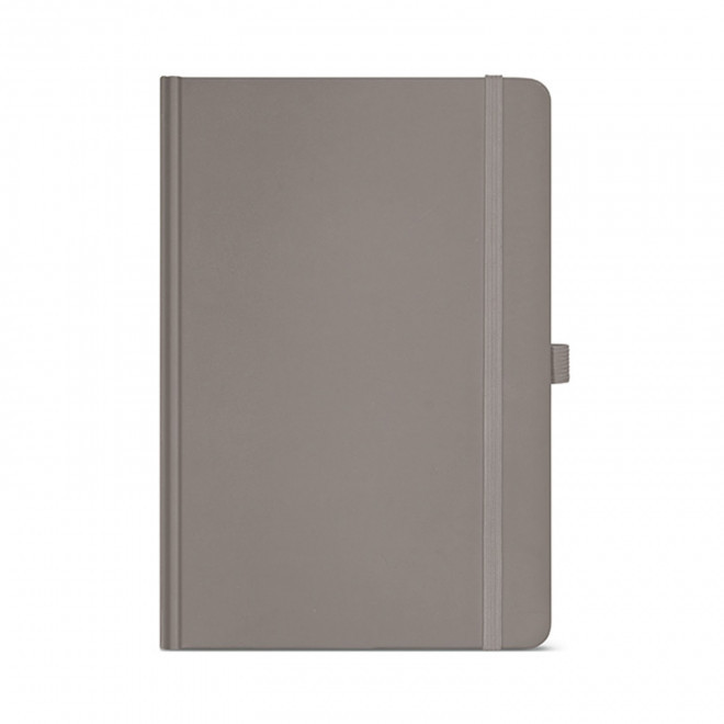 CARNET A5 CARTON RECYCLE PERSONNALISABLE 'ORMA' - gris
